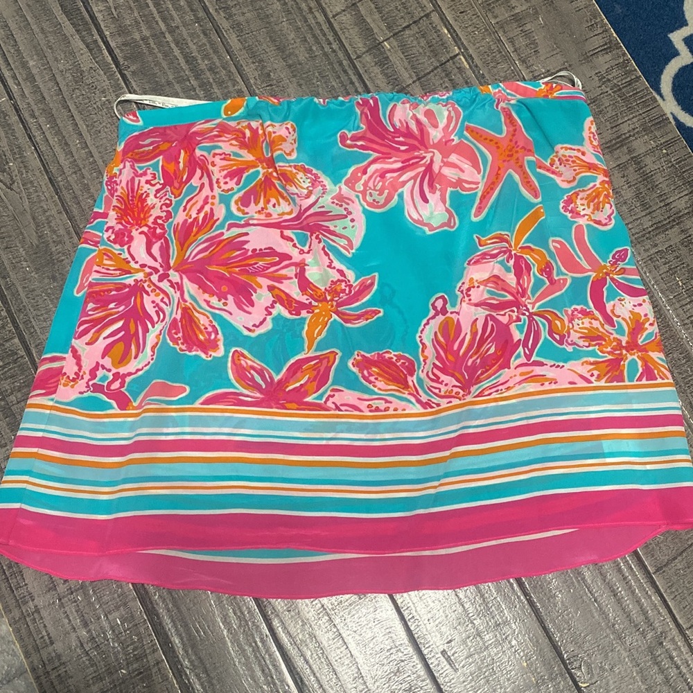 Lilly silk tube top
